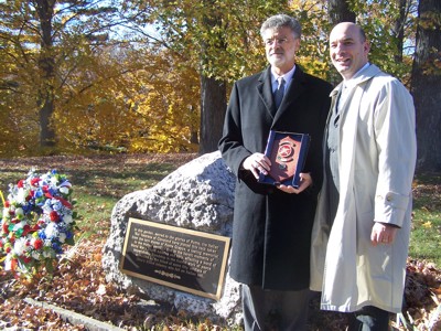 Left: Mayor Frank Jackson; Right: Consul of Italy Marco Nobili
